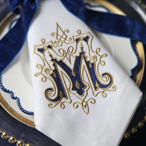 Logo Embroidered Napkins