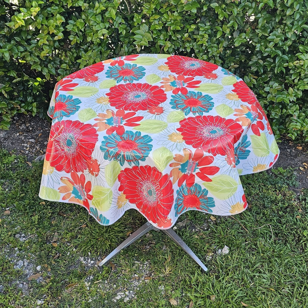 Round Oil Cloth Tablecloth