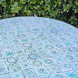 Round Oil Cloth Tablecloth