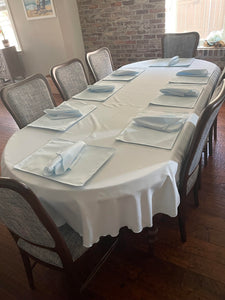 Oval Tablecloth, Poly Premier