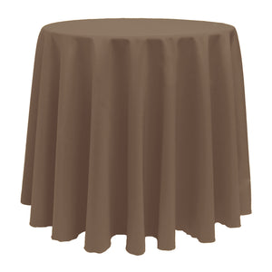 Cafe 120" Round Poly Premier Tablecloth