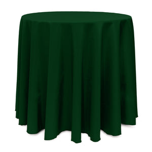 Hunter 60" Round Poly Premier Tablecloth