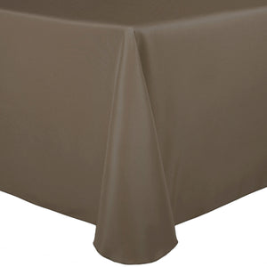 Cafe 90" x 156" Rectangular Poly Premier Tablecloth