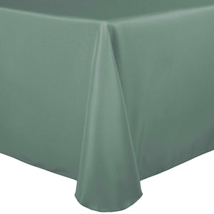Seamist 90" x 156" Rectangular Poly Premier Tablecloth