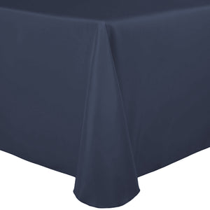 Wedgewood 90" x 132" Rectangular Poly Premier Tablecloth