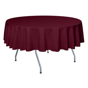 Brick 60" x 106" Oval Poly Premier Tablecloth