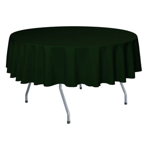 Forest 84" Round Poly Premier Tablecloth