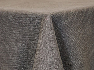 Charcoal 60" x 120" Rectangular Panama Tablecloth