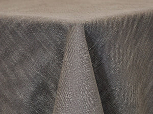 Charcoal 72" x 72" Square Panama Tablecloth