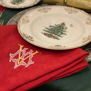 Logo Embroidered Napkins