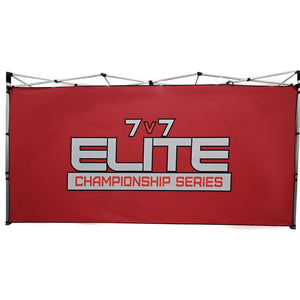 Custom printed backdrop for Elite