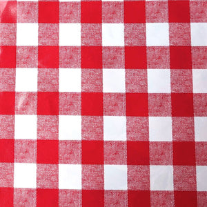 Oilcloth Fitted Tablecloth Square or Rectangular, Fitted Table Topper