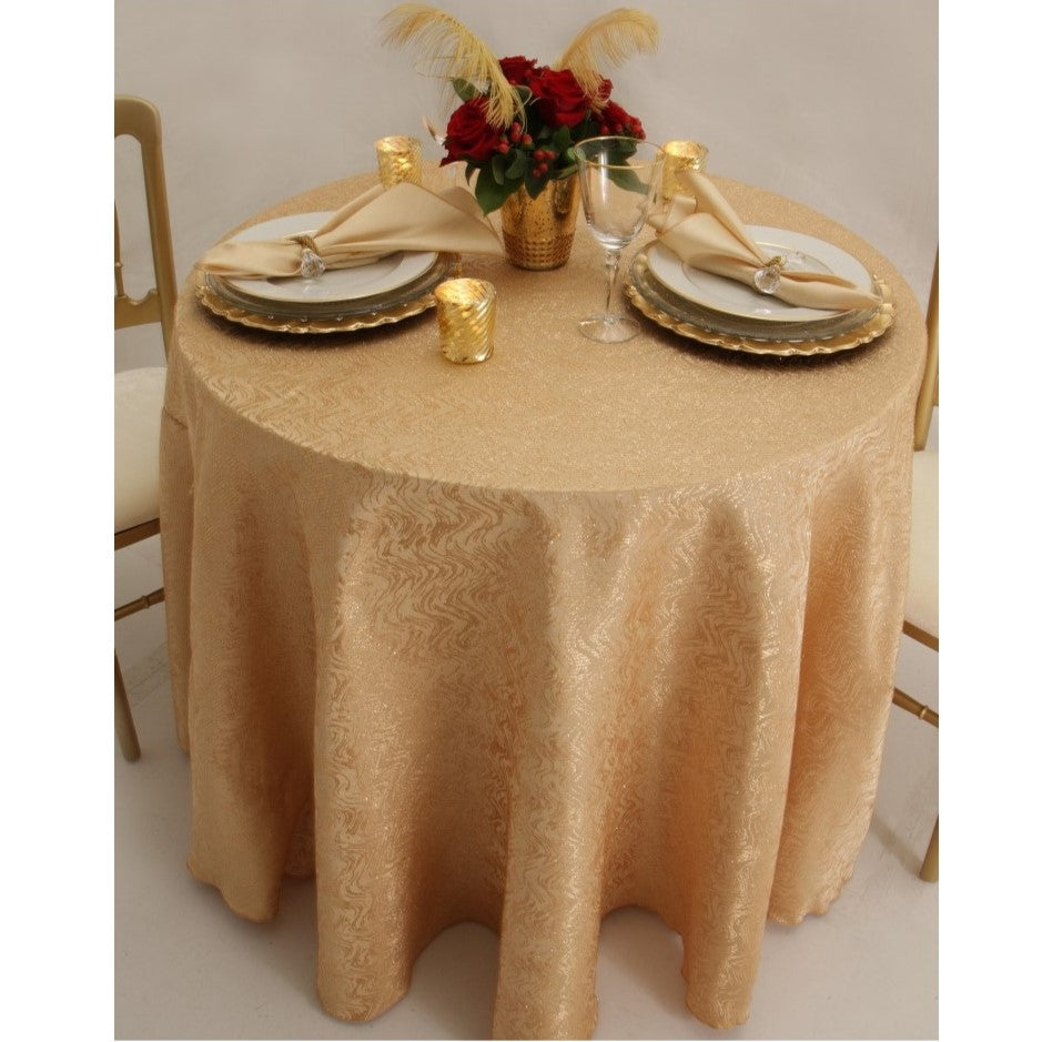 Round Copacabana Taffeta Tablecloth