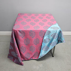 Square Art Deco Jacquard Tablecloth