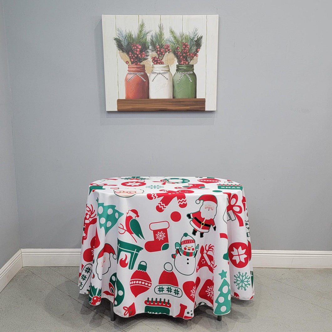 Oval Christmas Tablecloth - Premier Table Linens - PTL 