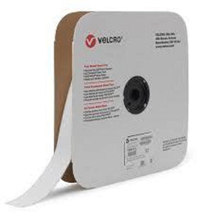 White 25 Yards Adhesive Hook Side Velcro®