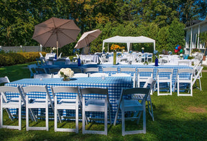 Checkered Rental Tablecloth