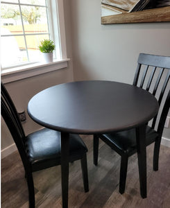 brown vinyl fitted table cover with flannel back