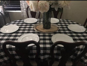 Buffalo Plaid Tablecloth