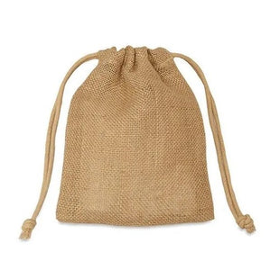 Burlap Bag With Drawstring 6" x 10" - Premier Table Linens