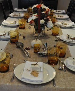 Burlap Table Runner