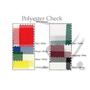 Checkered Swatch Card & Samples