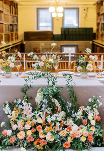 cotton linen tablecloth wedding reception