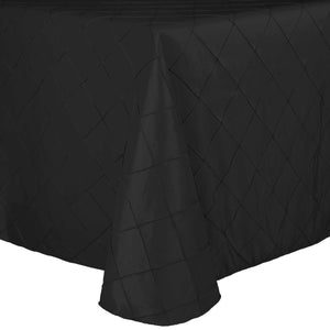 Rectangular Bombay Pintuck Taffeta Tablecloth