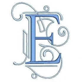 Embroidered Monogram Dozen Napkins