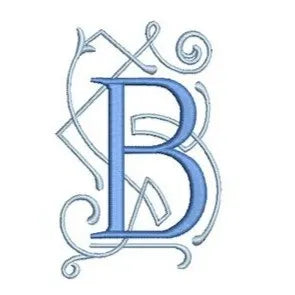 Embroidered Monogram Dozen Napkins