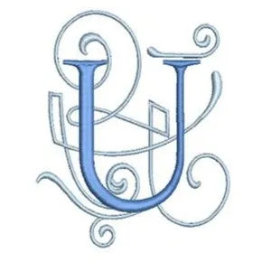 Embroidered Monogram Dozen Napkins