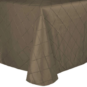 Rectangular Bombay Pintuck Taffeta Tablecloth