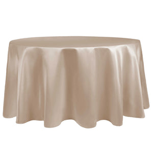 Round Duchess Satin Tablecloth