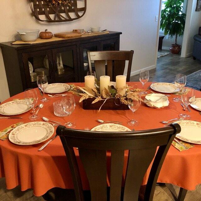 Poly Premier Fall Tablecloths and Napkins | Premier Table Linens