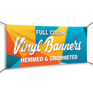 Outdoor Vinyl Banner With Grommets