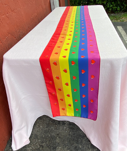 LGBT Gay Pride Table Runner, Rainbow Table Runner - Premier Table Linens