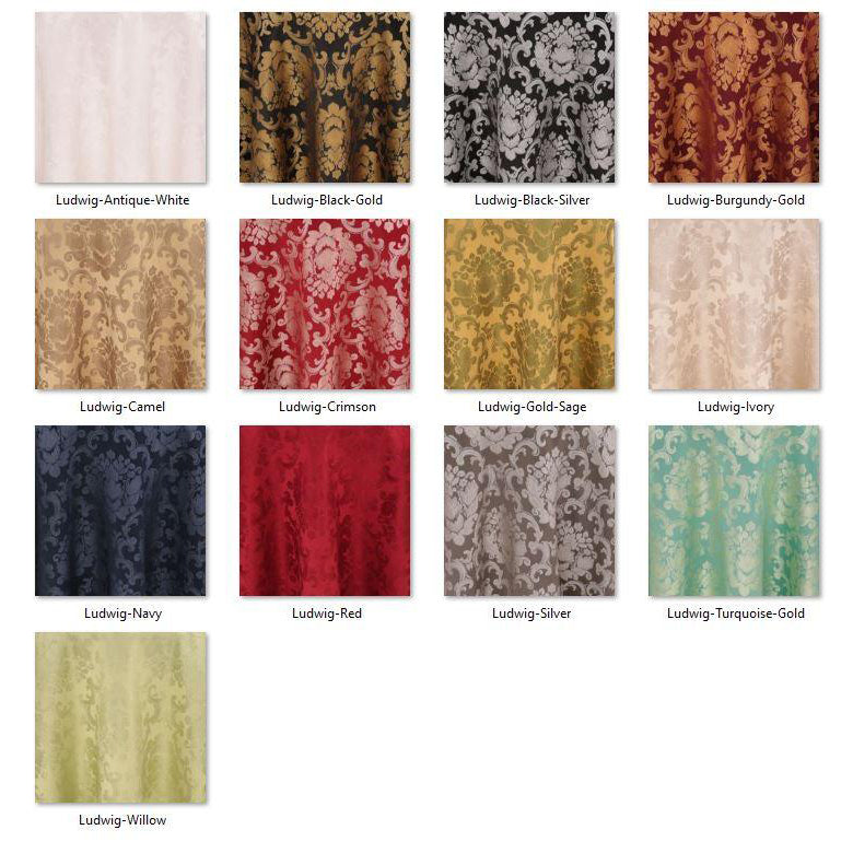 Ludwig Damask Samples