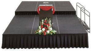 Stage skirt for graduation ceremony