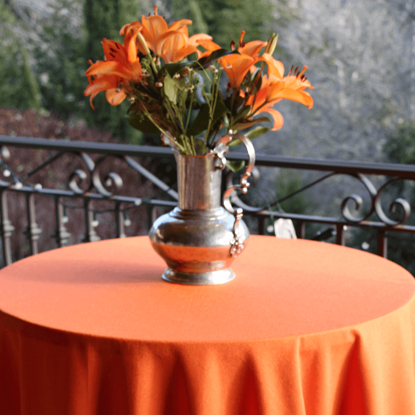 Outdoor Tablecloth With Umbrella Hole, Havana Linen Collection Outdoor Tablecloth With Umbrella Hole, Havana Linen Collection