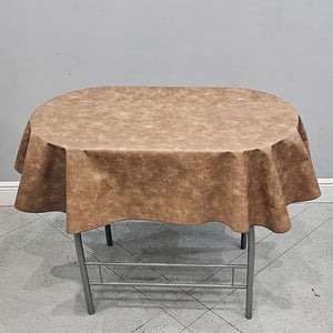 vinyl oval tablecloth