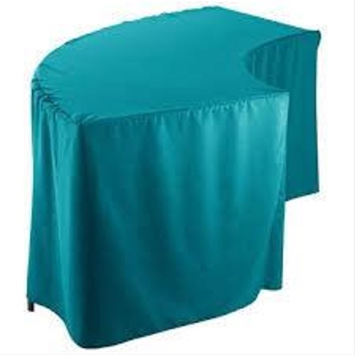 Poly Premier Fitted 4824 Serpentine Tablecloth