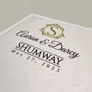 Custom Printed Poly Aisle Runner - Single Color Print