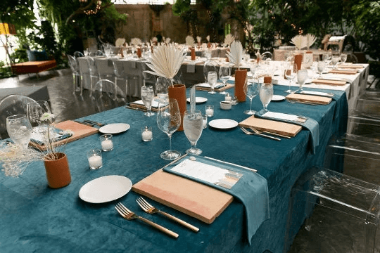 Rent Velvet Tablecloth