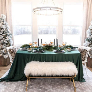 Rent Velvet Tablecloth