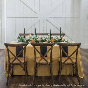 Rent Velvet Tablecloth