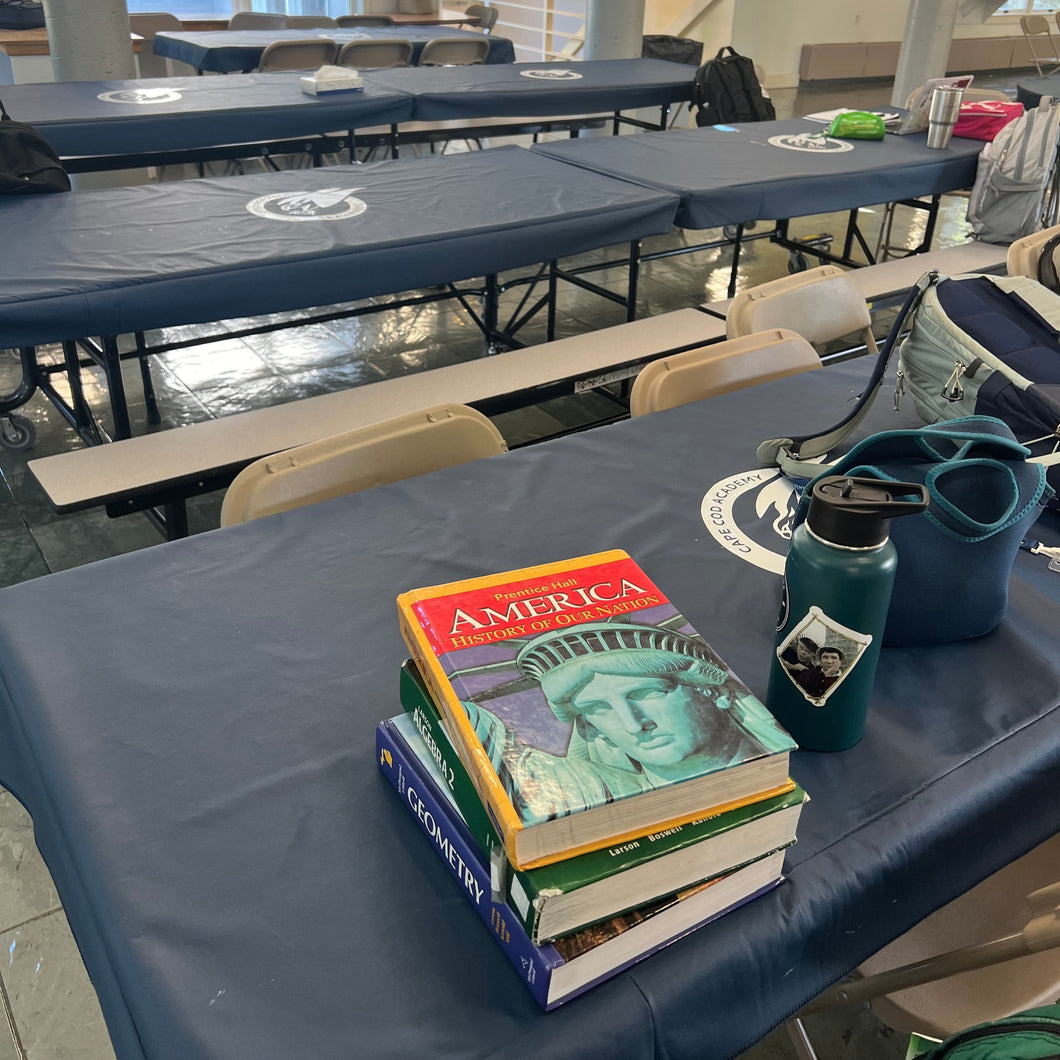 Custom Printed Rectangular Vinyl Fitted Tablecloth