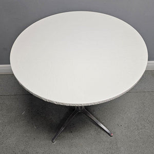 Round or Oval Fitted Table Pads, Tablepad Topper With Elastic - Premier Table Linens - PTL 