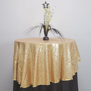 Round Sequin Tablecloth