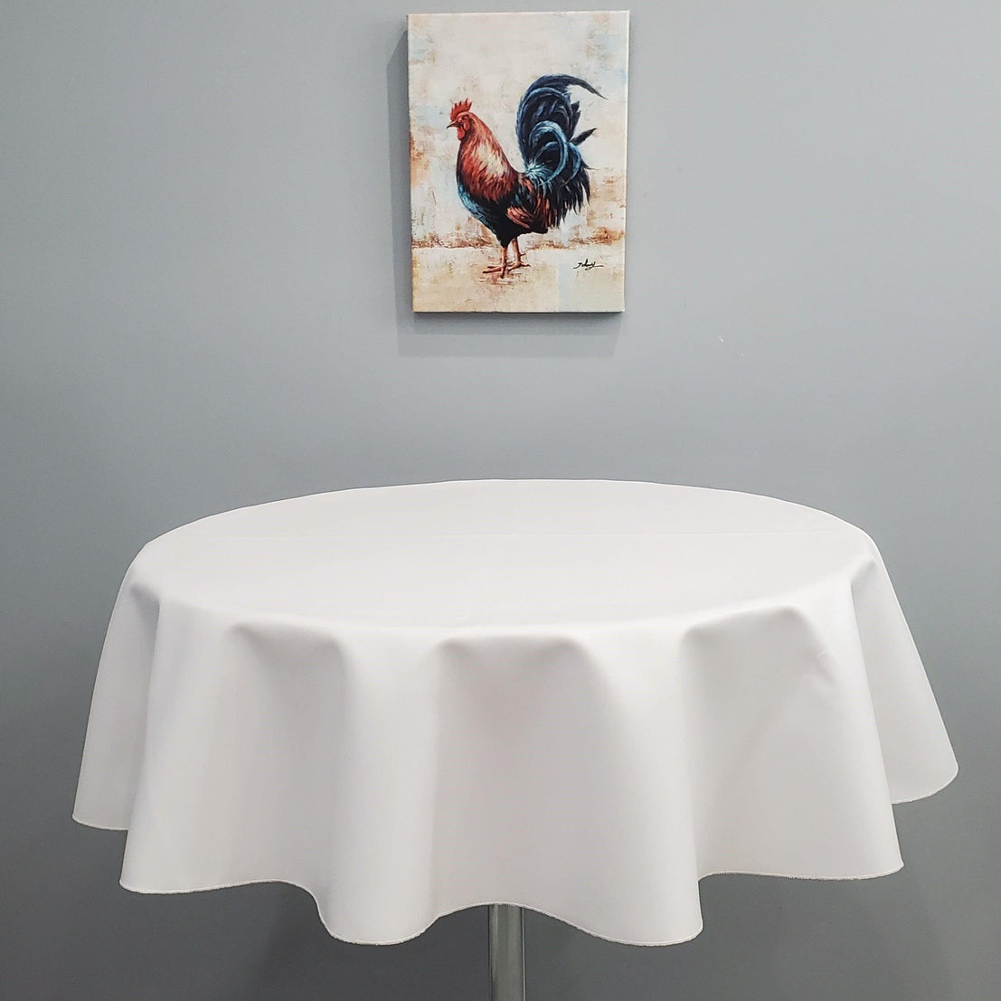 LA Linen Solid Color Padded Table Protector, 52x120, Deluxe - View #10
