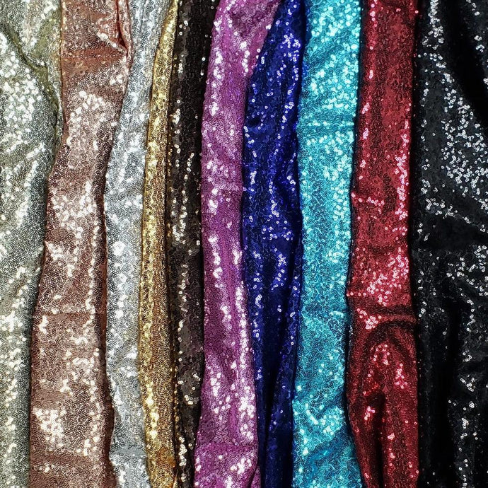 Sequin Fabric By The Yard - Premier Table Linens - PTL 